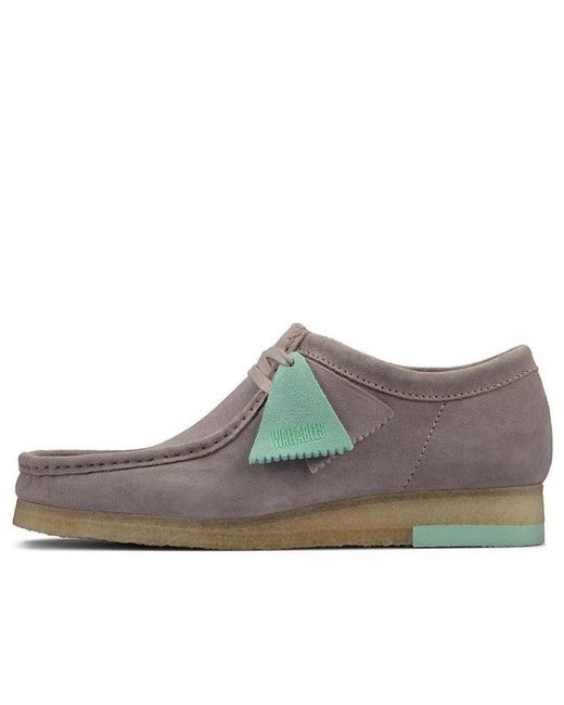 Clarks Gray Wallabee Combination' for men