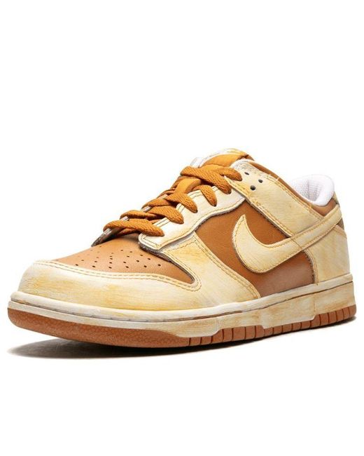 Nike Natural Dunk Low Vintage 'dark Curry' for men
