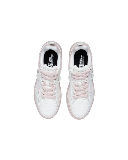 Li-ning White (Wmns) Ace Low