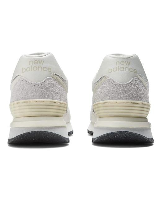 New Balance White 574 Legacy Cream' for men