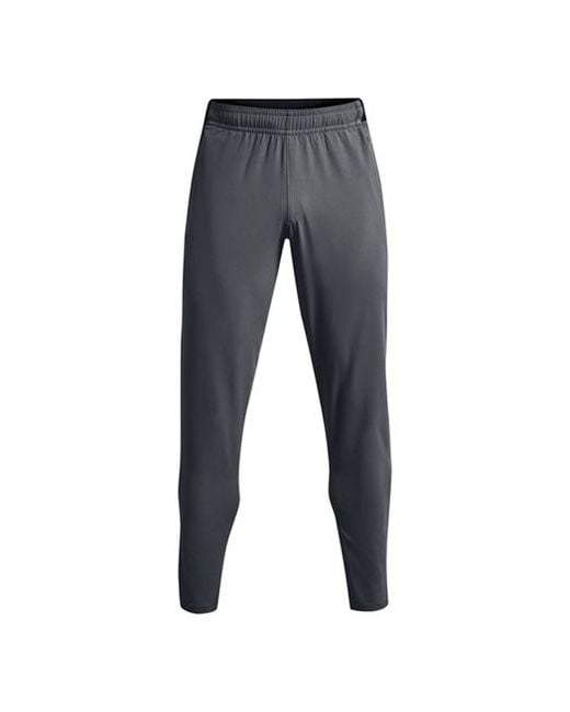 Under Armour Blue Woven Pants 'Pitch' for men