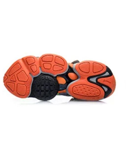 Li-ning Orange Reburn Ace Mid New York Fashion Week for men