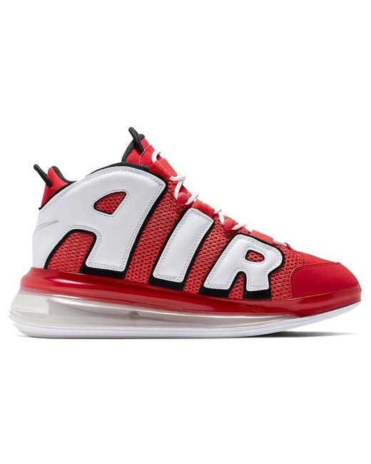 Nike Red Air More Uptempo 720 'University' for men