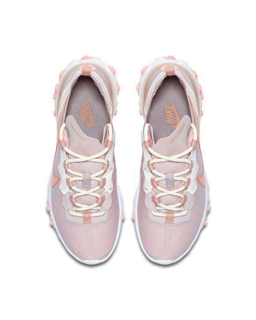 Nike Pink (Wmns) React Element 55 'Platinum'