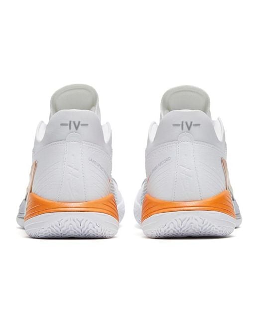 Anta White Light Crazy Up 4 'Rocket Tail Flame' for men