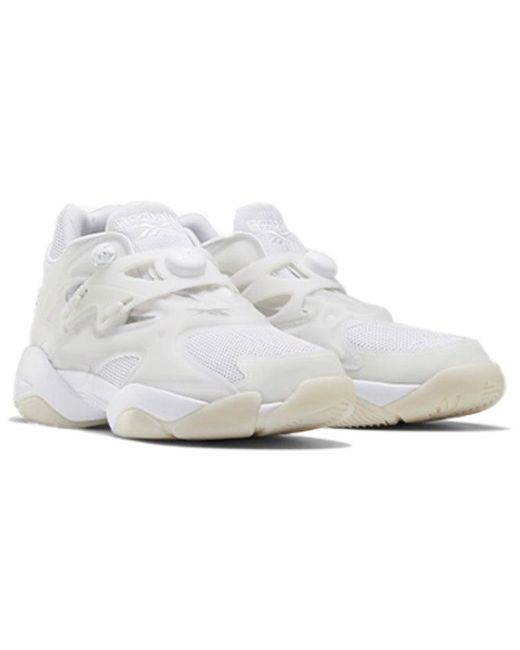 Reebok White Pump Court Porcelain' for men