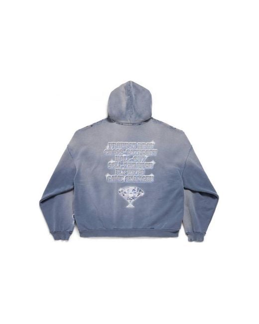 Balenciaga Blue (Wmns) Snbn Hoodie