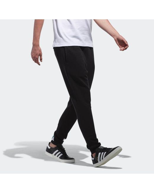 Adidas Black Originals Eqt Low Crotch Sports Pants for men