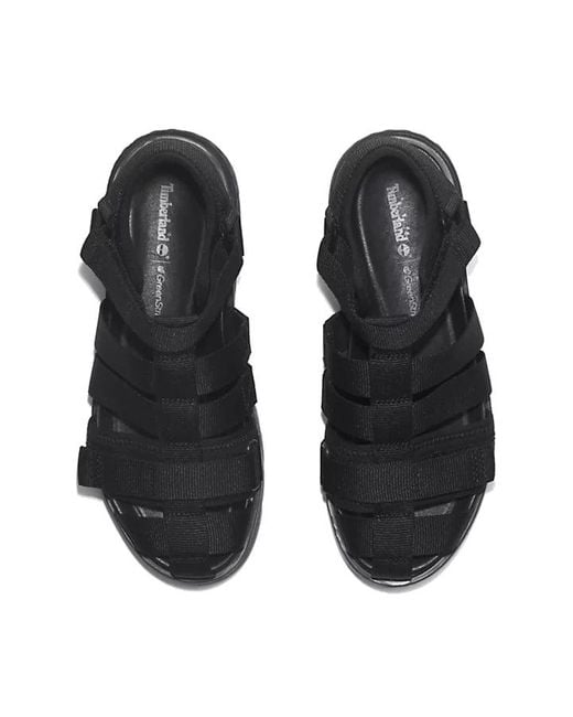 Timberland Black (Wmns) Ray City Ankle Strap Sandals