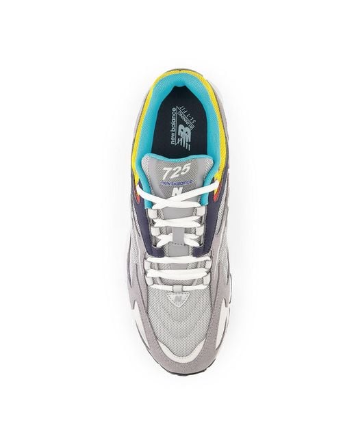 New Balance White 725 Sneakers for men