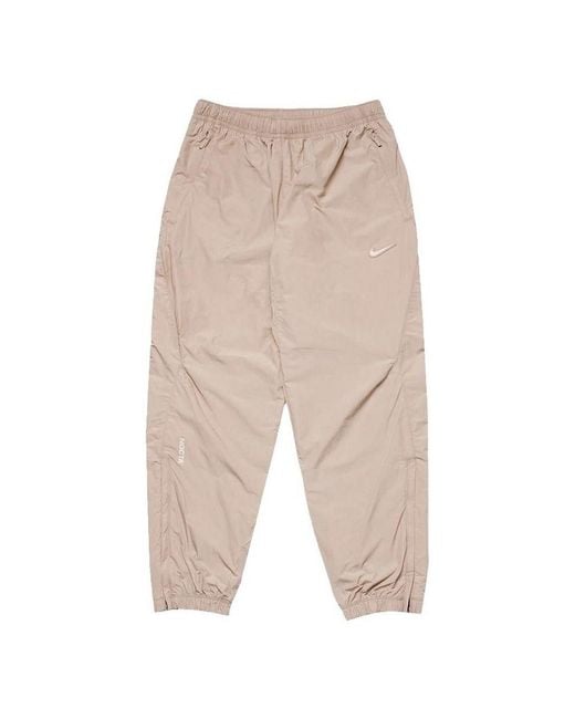Nike Natural X Nocta Drake Nylon Track Pants 'Hemp' for men