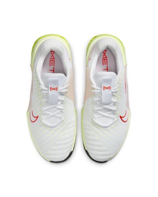 Nike White Metcon 9 Workout Shoes
