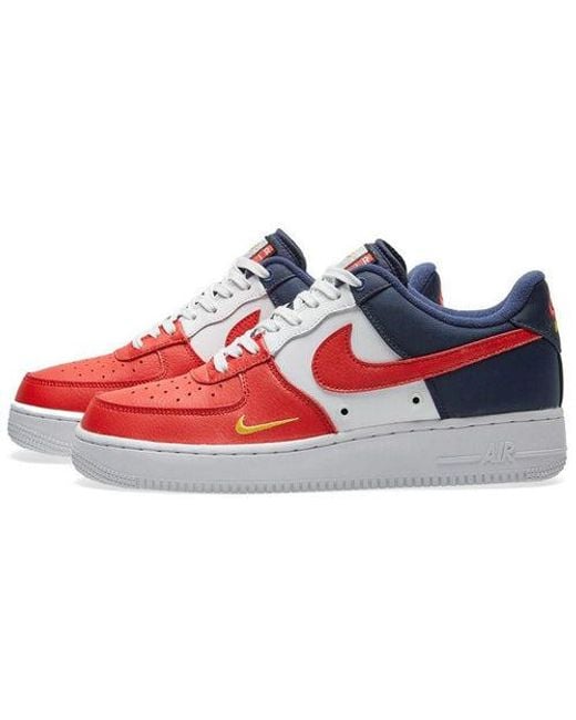 Nike Blue Air Force 1 Low '07 Lv8 '4Th Of July' for men