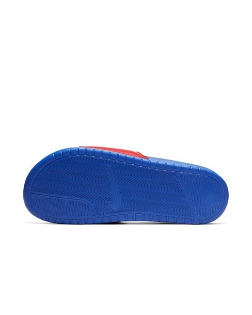 Nike Red (Wmns) Benassi Jdi Slides 'Game Royal University'