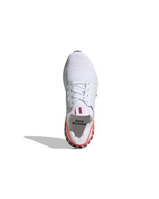Adidas White David Beckham X Ultraboost 2019 'Triple Crown 20Th Anniversary' for men