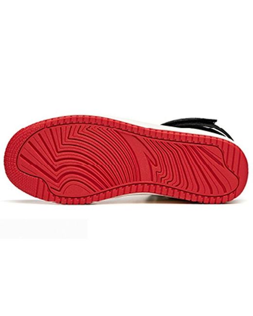 Anta Black Skateboarding Series Sneakers High for men