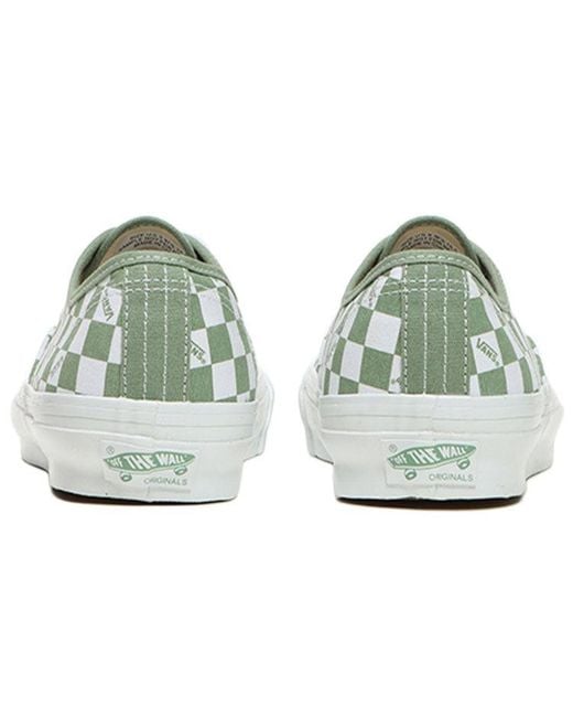 Vans White Og Authentic Lx 'Checkerboard for men