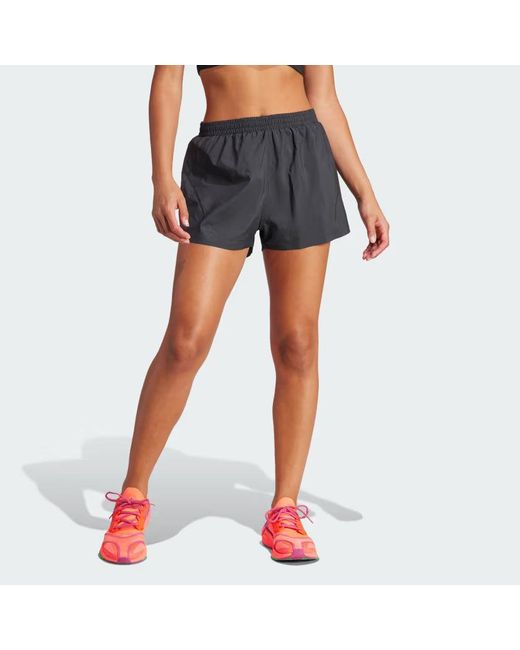 Adidas Black By Stella Mccartney Truepace Running Shorts for men
