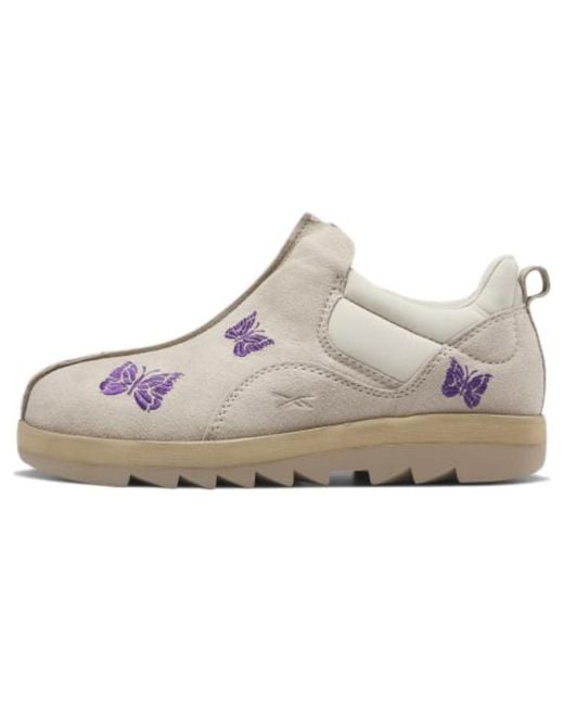 Reebok White Beatnik X Needles