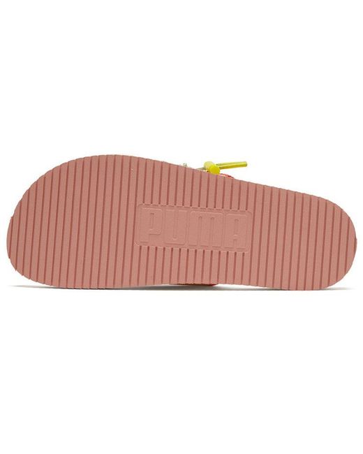 PUMA Brown Kidsuper Studios X Wilo Slide Peach' for men