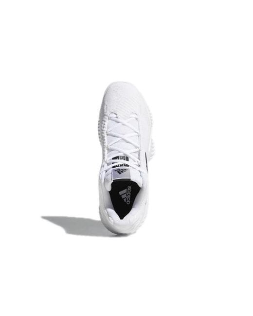 Adidas White Pro Bounce 2018 Low 'Crystal' for men