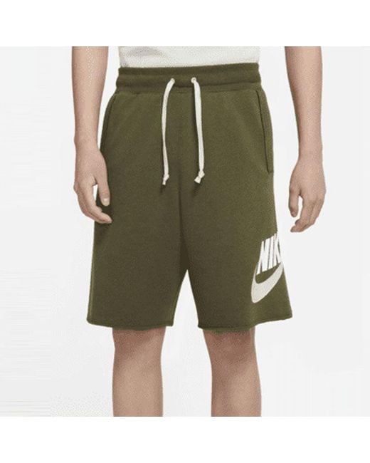 Nike Green As Sportswear Spe Ft Alumni Short Logo for men
