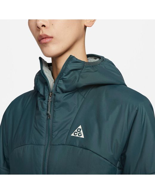 Nike Blue Acg Therma-fit Adv "rope De Dope" Jacket