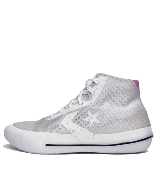 Converse White All Star Pro Bb High 'Pale Putty Lotus' for men