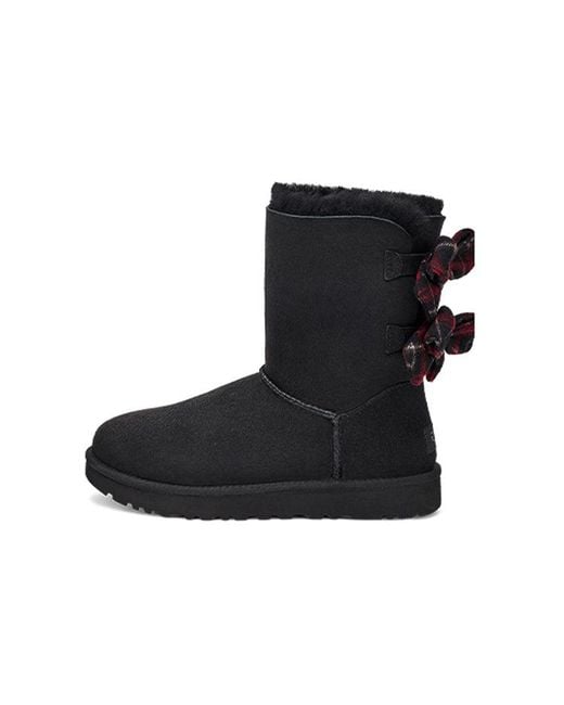 Ugg Black (Wmns) Bailey Bow Novelty High