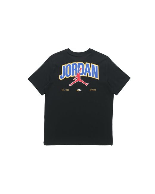 Nike Black As J Jmpmn Gfx Ss Crew for men
