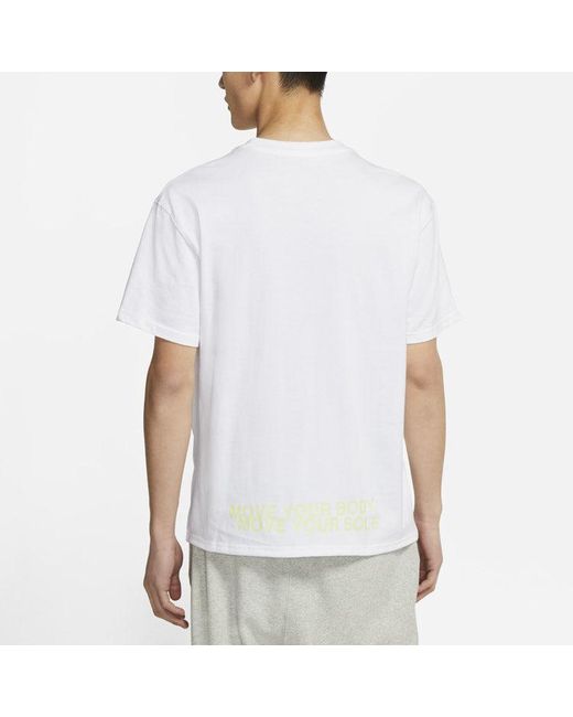 Nike White As Sportswear Tee World Tour for men