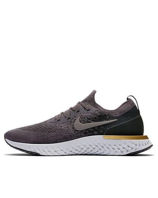 Nike Brown Epic React Flyknit 'Thunder' for men