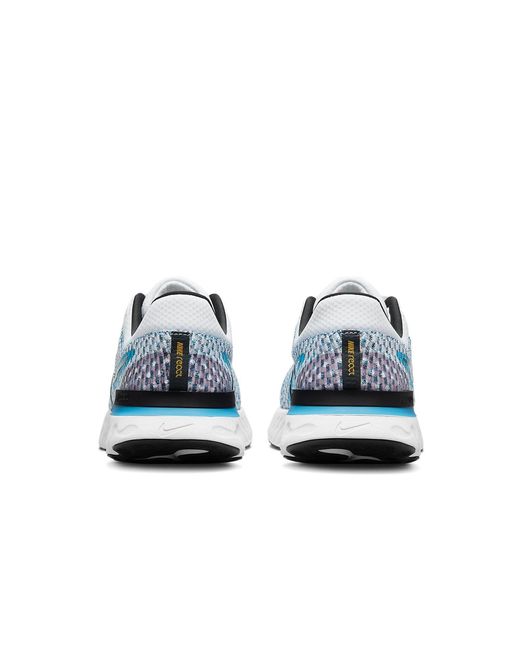 Nike Blue React Infinity Run Flyknit 3 Orbit' for men