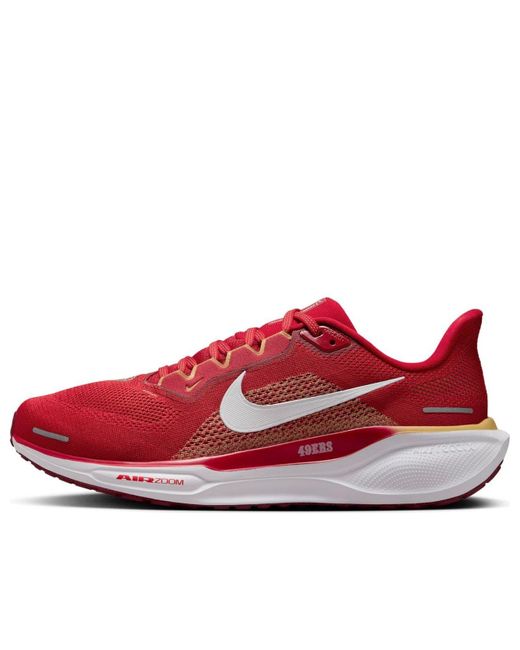 Nike Red Air Zoom Pegasus 41 'San Francisco 49Ers' for men