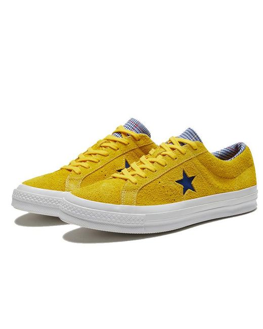 Converse Yellow One Star Suede Seasonal Colors Ox 'Amarillo/Rush' for men