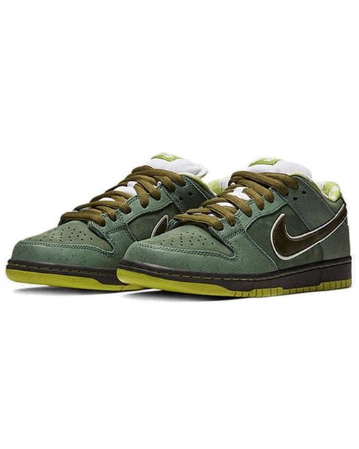 Nike Green X Concepts Sb Dunk Low Lobster' for men