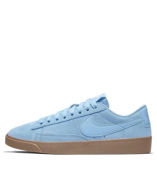 Nike (Wmns) Blazer Low Sd 'Light Bluegray'