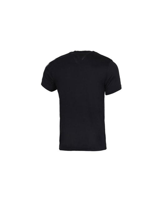 Adidas Black Apac Smr Bos Round-Neck Sports Short-Sleeve Tee for men