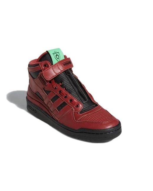 Adidas Red Marvel X Forum Mid 'Star Lord'
