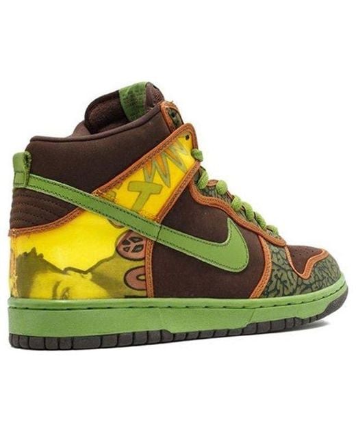 Nike Green Sb Dunk High Pro 'De La Soul' for men