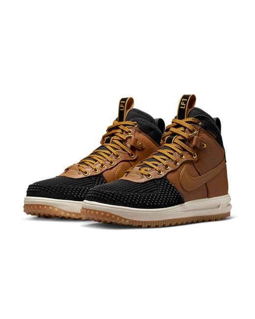 Nike Brown Lunar Force 1 Duckboot 'Ale' for men