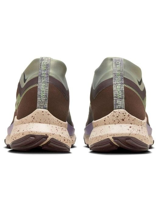 Nike Brown React Pegasus Trail 4 Gtx for men