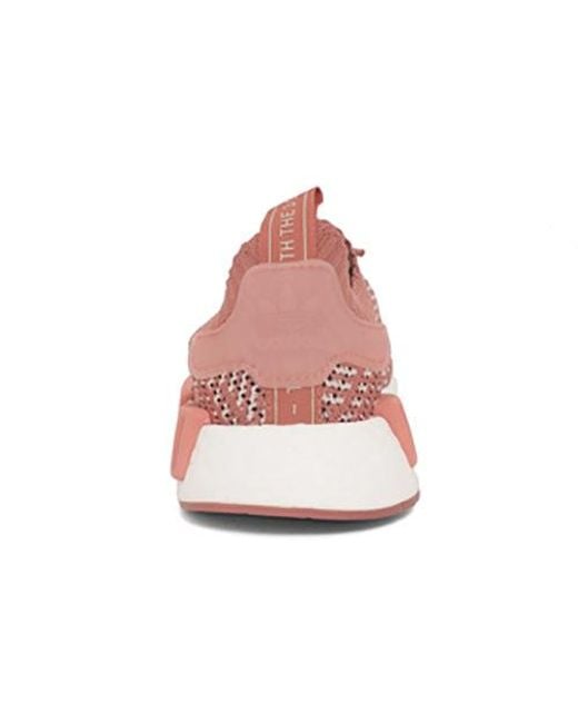 Adidas Pink (Wmns) Nmd_R1 Stlt Primeknit 'Ash'