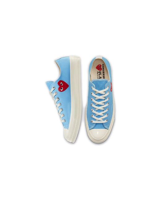 Converse Blue X Comme Des Garcons Play Chuck 70 Low 'Bright' for men