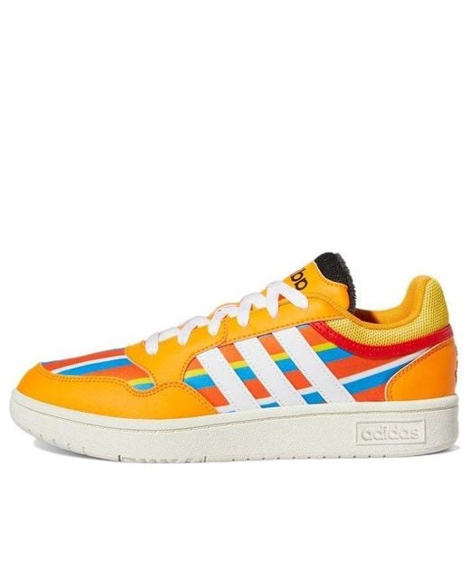 Adidas Orange Hoops 3.0 for men