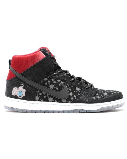 Nike Black Dunk High Prem Sb Bp Qs 'Paparazzi' for men