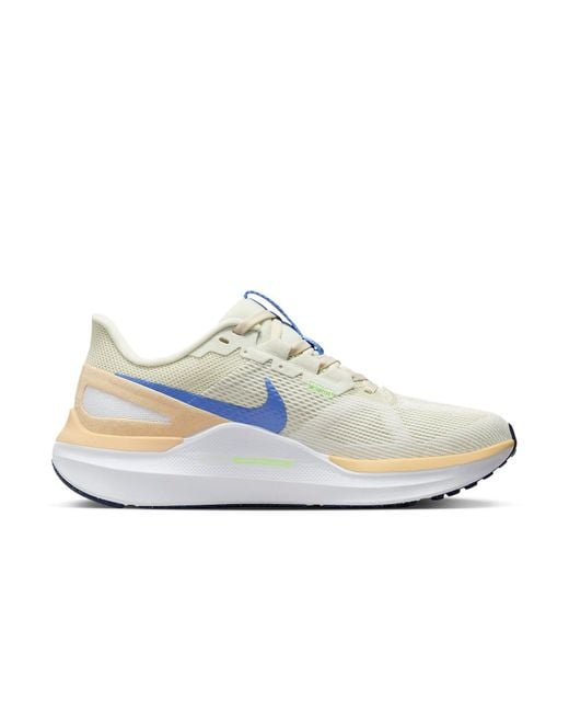 Nike White (Wmns) Air Zoom Structure 25 Road Running Shoes 'Sea Glass Summit'