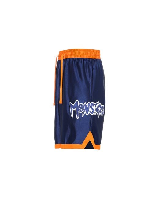 Nike Blue Ss20 Lebron X Monstars Crossover Dna Shorts for men