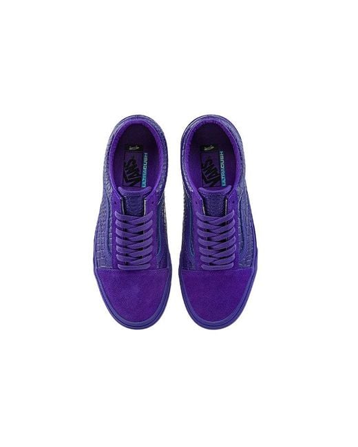 Vans Purple Old Skool Vlt Lx 'Croc Skin for men