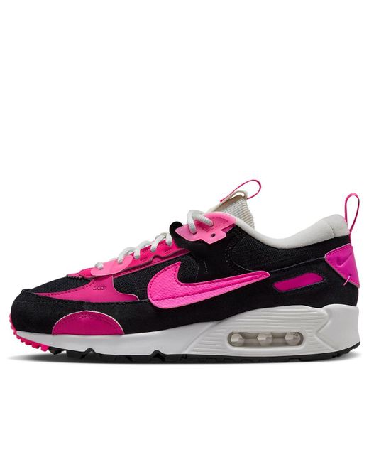 Nike Black (Wmns) Air Max 90 Futura Fireberry'